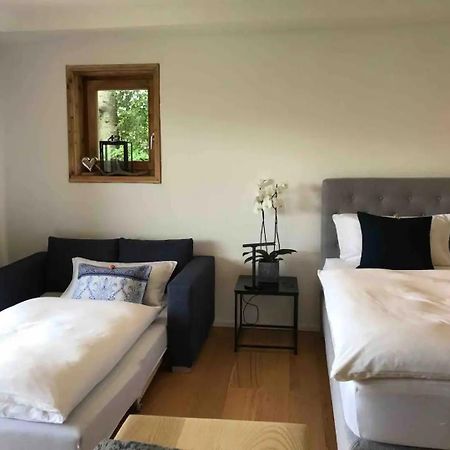 Moderne Alpenwohnung Garten&Natur Bad Kohlgrub Exterior foto