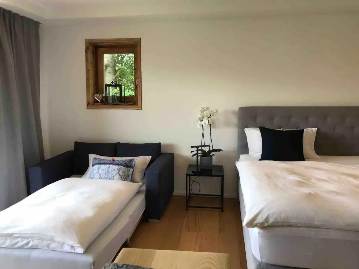 Moderne Alpenwohnung Garten&Natur Bad Kohlgrub Exterior foto